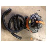 RIDGID 6 Gal. 3.5 Peak HP NXT Shop Vacuum Wet Dry Vac with General Debris Filter, Locking Hose and Attachments HD0600   Customer Returns See Pictures