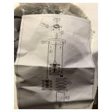 Henveton Jasslynn 40 Watt 3 Light Black Modern Pendant Light  customer return see pictures