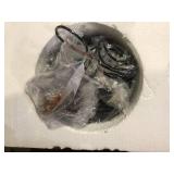 Henveton Jasslynn 40 Watt 3 Light Black Modern Pendant Light  customer return see pictures