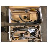 Lot of American Standard Fairbury 2S Single-Handle Pull-Down Sprayer Kitchen Faucet in Stainless Steel  Customer Returns See Pictures