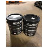 Lot of  TUFF COAT UT-201 1-Gl Black Interior/Exterior, Concrete/Wood/Fiberglass/Metal Paint  Customer Returns See Pictures