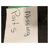 HDX 1200-Watt Halogen Tripod Work Light Missing Parts    Customer Returns See Pictures