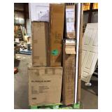 Pallet of Assorted Salvage Furniture Various Models and Conditions some missing parts     Customer Returns See Pictures