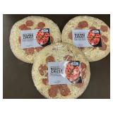 Daily Choice Rising Crust Uncured Pepperoni Pizza, 3 Pack (Frozen, 30 oz each)