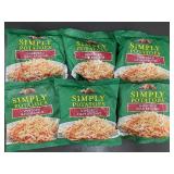K - Lot of 6 Simply Potatoes Shredded Hash Browns 20 oz Each