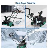 Garvee Corded Electric Snow Blower