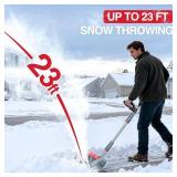 TaskStar Cordless Electric Snow Shovel