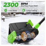 Gearpass 21V Cordless Snow Shovel