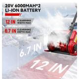 Onevan Cordless Snow Shovel