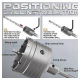 Daimit 20 Piece Concrete Hole Saw Kit