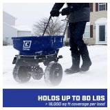 Chapin Salt, Ice Melt, All Season Salt Pro Walk Behind Spreader