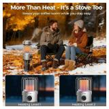 Camplux 2-in-1 Propane Heater and Stove