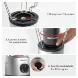 Camplux 2-in-1 Propane Heater and Stove