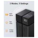 ComDomus 1500W Large Room Space Heater for Indoor Use