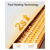 ComDomus 1500W Large Room Space Heater for Indoor Use