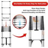 Dezex 16.5 Feet Telescoping Extension Ladder