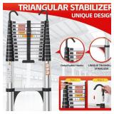 Dezex 16.5 Feet Telescoping Extension Ladder