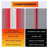 H & G Lifestyles 24 Foot Gutter Guard Heater