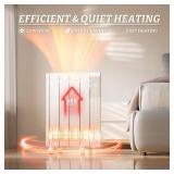 Breezeheat 800W Convection Panel Portable Electric Heater