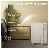 Breezeheat 800W Convection Panel Portable Electric Heater