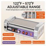 Vtsmax Commercial Hot Dog Roller