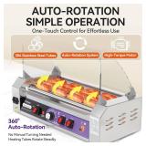 Vtsmax Commercial Hot Dog Roller