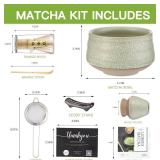 LiorVex Matcha Whisk Set Ceramic Tea Kit