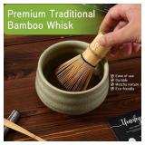 LiorVex Matcha Whisk Set Ceramic Tea Kit