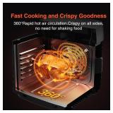 Culinix 12L Air Fryer Toaster Oven Combo