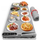 Nutcity 40" X 15" Extra Large Warming Mat for Food