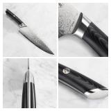 Cangshan KURO Series 6-Piece Knife Block Set