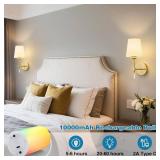 KPShine Wireless Sconces Set of Two