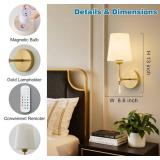 KPShine Wireless Sconces Set of Two