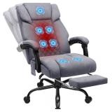 Hoffree Massage Office Chair with Heat