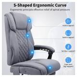 Hoffree Massage Office Chair with Heat