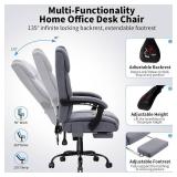 Hoffree Massage Office Chair with Heat