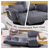 DeeLyan Ergonomic Swivel Floor Gaming Chair