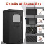 Fulove Infrared Portable Dry  Sauna with Red Light Therapy
