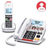 Swissvoice Corded Big Button Telephone for Elderly with Answering Machine