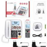 Swissvoice Corded Big Button Telephone for Elderly with Answering Machine