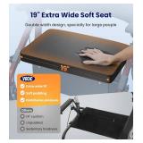 Vocic 2-in-1 Walker Wheelchair Combo