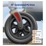 Vocic 2-in-1 Walker Wheelchair Combo