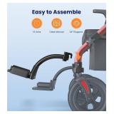 Vocic 2-in-1 Walker Wheelchair Combo