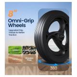 Vocic Upright Walker with Adjustable Armrests