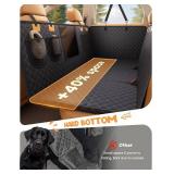 Lamicall Dog Car Seat Cover for Back Seat