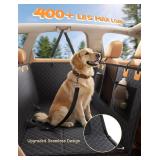 Lamicall Dog Car Seat Cover for Back Seat