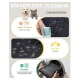 Lamicall Dog Car Seat Cover for Back Seat