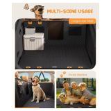 Lamicall Dog Car Seat Cover for Back Seat