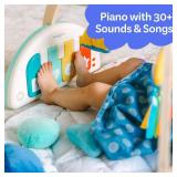 Move2Play Montessori Inspired Wooden Interactive Baby Play Gym