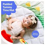 Move2Play Montessori Inspired Wooden Interactive Baby Play Gym